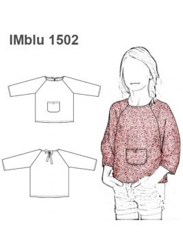 BLUSA RAGLAND NIÑA 1502