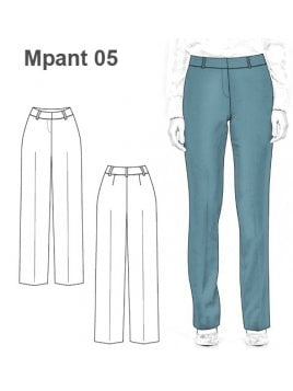 PANTALON CLASICO MUJER 0905