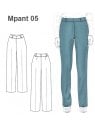 PANTALON CLASICO MUJER 0905