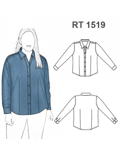 BLUSA TRABAJO RT 1519