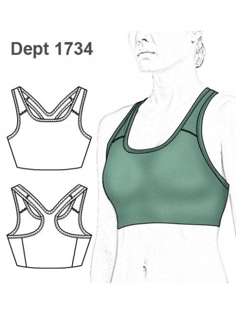 DEPORTE PETO SUJETADOR 1734
