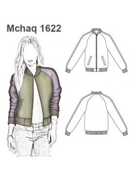 CHAQUETA CAMPERA BOMBER MUJER
