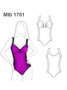 TRAJE DE BAÑO ENTERO MUJER 1701