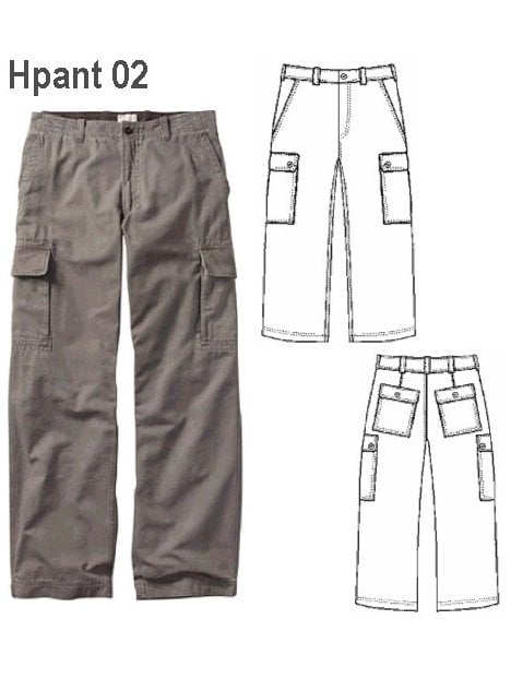 PANTALON CARGO HOMBRE 0902