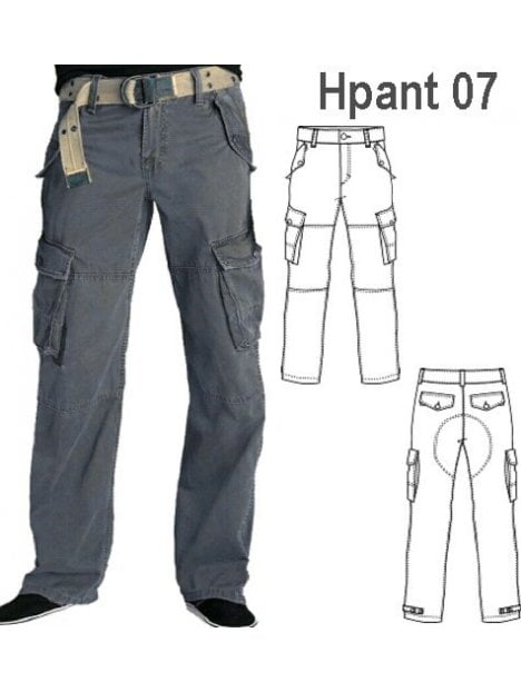 PANTALON CARGO HOMBRE 0907