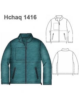 CHAQUETA CAMPERA  HOMBRE BASICA