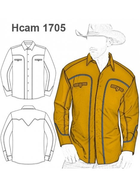 CAMISA VAQUERA HOMBRE