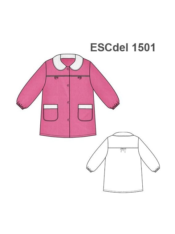 DELANTAL ESCOLAR BEBE 1501