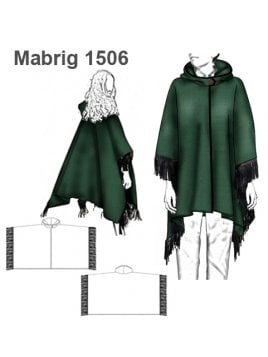 ABRIGO CAPA MUJER 1506