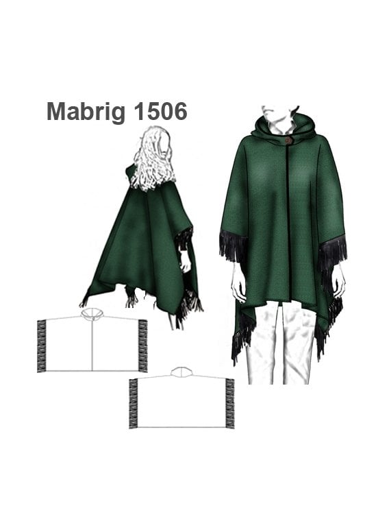 ABRIGO CAPA MUJER 1506