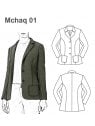 CHAQUETA BLAZER MUJER 0901