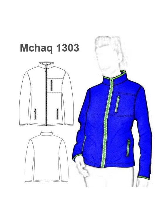 CHAQUETA SOFT SHELL MUJER 1303
