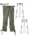PANTALON CARGO NIÑA 0907