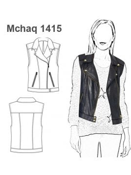 CHAQUETA CHALECO MUJER 1415