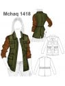 CHAQUETA CAZADORA MUJER 1418