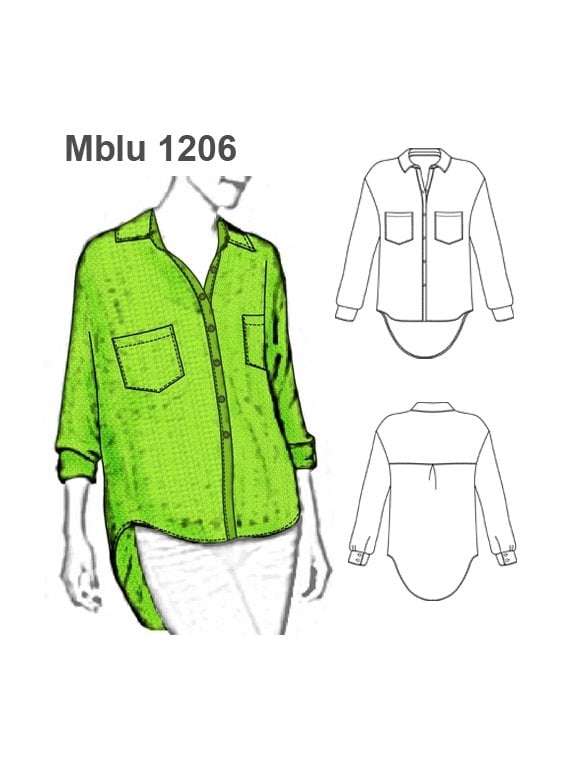 BLUSA CAMISERA MUJER 1206