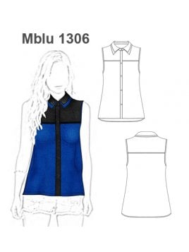 BLUSA CAMISERA MUJER 1306