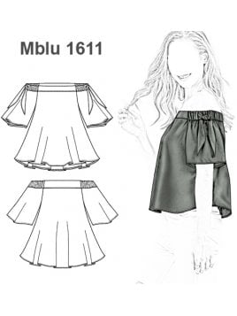 BLUSA BARDOT MUJER 1611