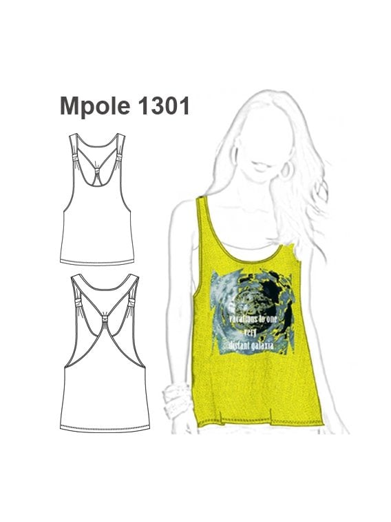 POLERA MUSCULOSA MUJER 1301