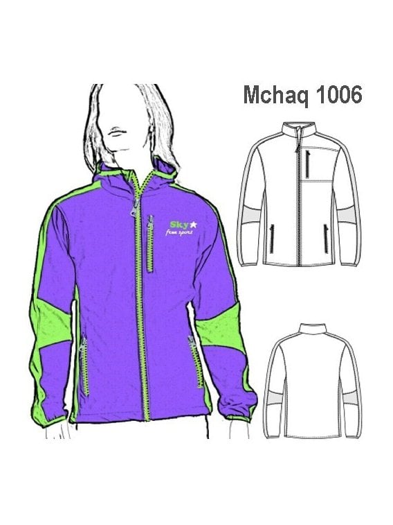 CHAQUETA SOFT SHELL MUJER, SIN FORRO INT