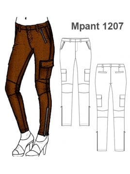 PANTALON PITILLO MUJER 1207