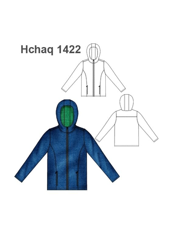 CHAQUETA CAPUCHÓN HOMBRE 1422