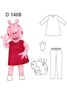 DISFRAZ CERDITA 1408