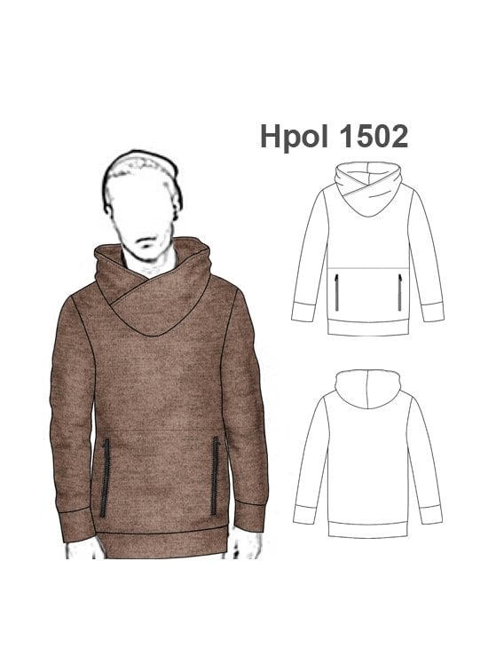 POLERÓN CAPUCHA HOMBRE 1502