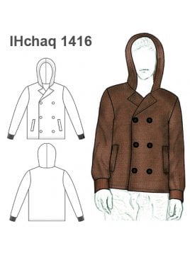 CHAQUETA CON CAPUCHÓN NIÑO 1416