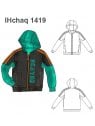 CHAQUETA CAPUCHÓN NIÑO 1419