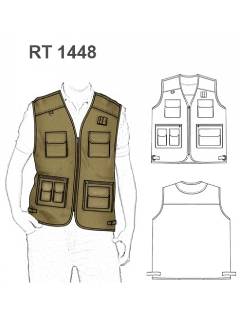 CHALECO TRABAJO 1448