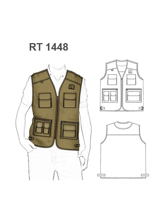 CHALECO TRABAJO 1448