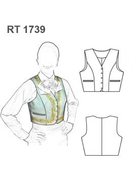 CHALECO CHARRA RT 1739