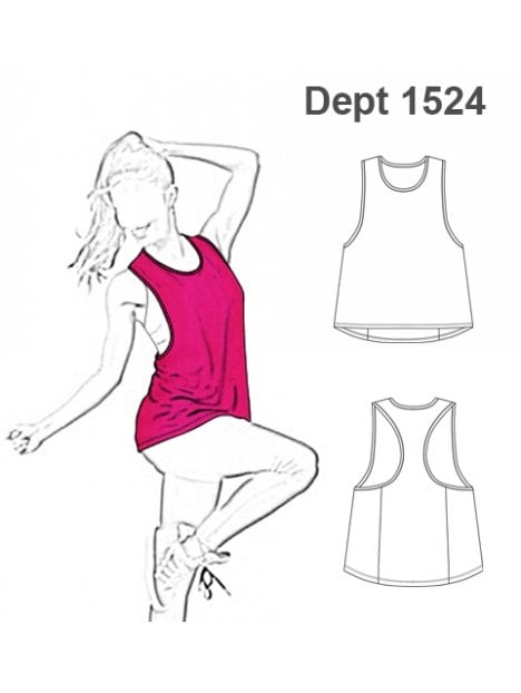 DEPORTE POLERA MUJER 1524