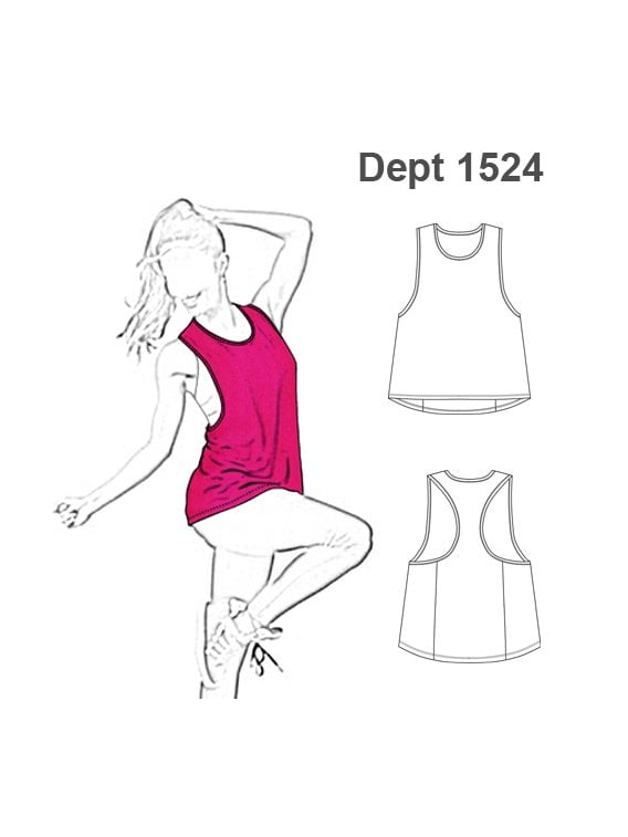 DEPORTE POLERA MUJER 1524
