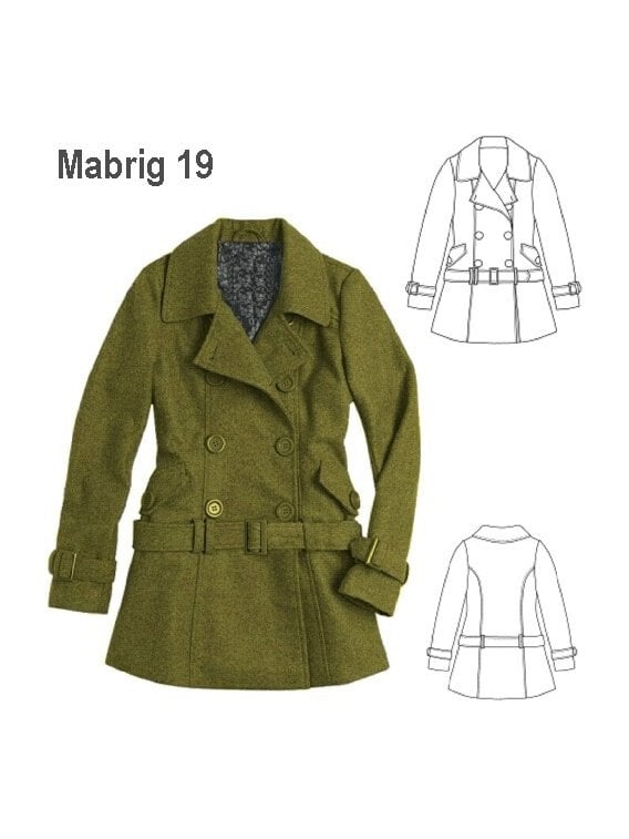 ABRIGO CRUZADO MUJER