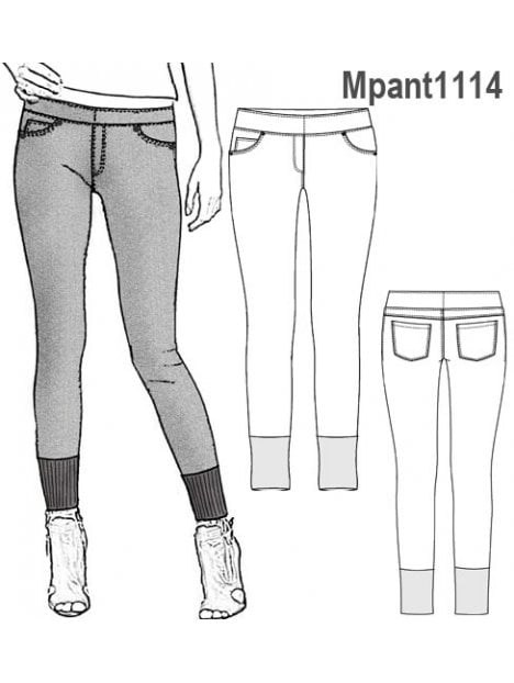 PANTALON LEGGINS MUJER 1114