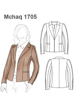 BLAZER AJUSTADO MUJER