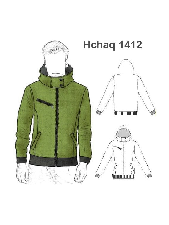 CHAQUETA CAPUCHÓN HOMBRE 1412