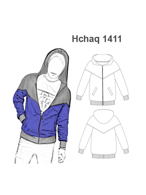 CHAQUETA CAPUCHÓN HOMBRE 1411
