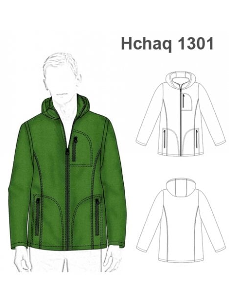 CHAQUETA SOFTSHELL HOMBRE 1301