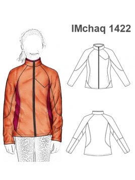 CHAQUETA MANGA RAGLAN NIÑA 1422