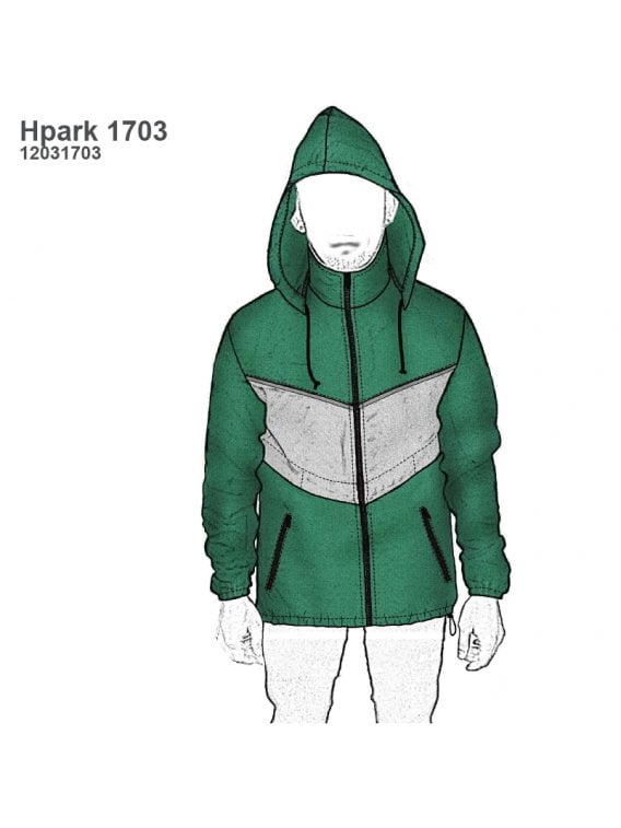 PARKA CORTAVIENTO HOMBRE 1703