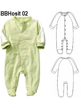 OSITO RAGLAND BEBE ABERTURA EN DELANTER