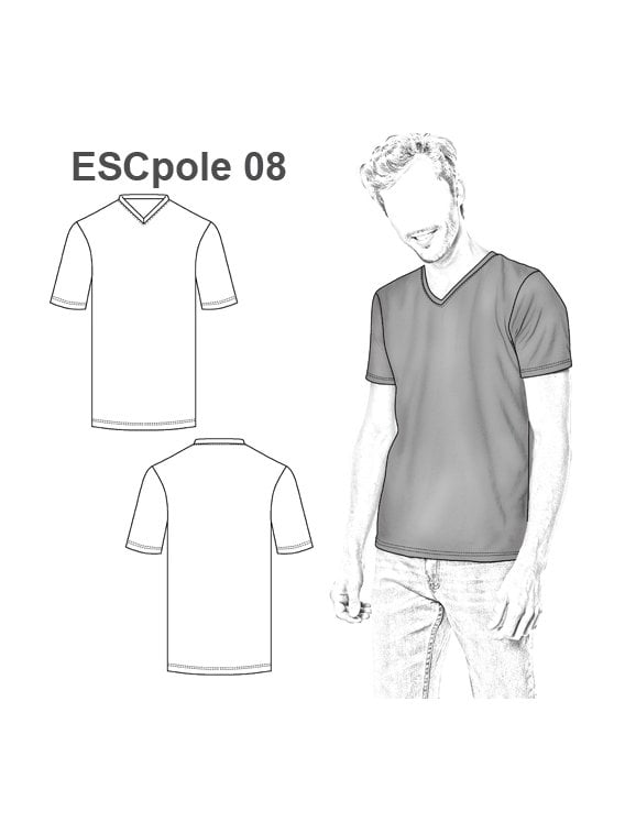 POLERA  BASICA ESCOLAR 0908