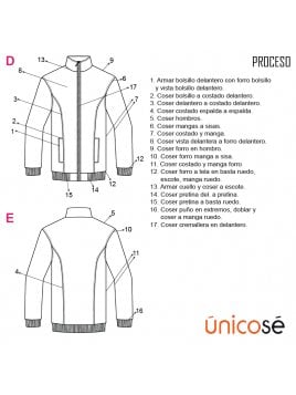 PARKA TRABAJO BOMBERO 1807