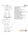 VESTIDO EVASE MUJER 1811