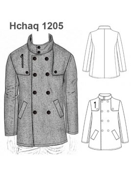 CHAQUETA CUELLO MAO HOMBRE 1205