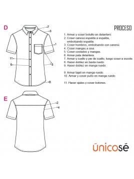 CAMISA MODA AJUSTADA JUVENIL, 