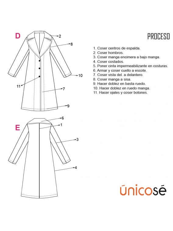 ABRIGO LLUVIA MUJER 1803
